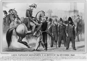 Louis Napoleon Bonaparte III (1808-73) valgt til republikkens præsident, 20. december 1848